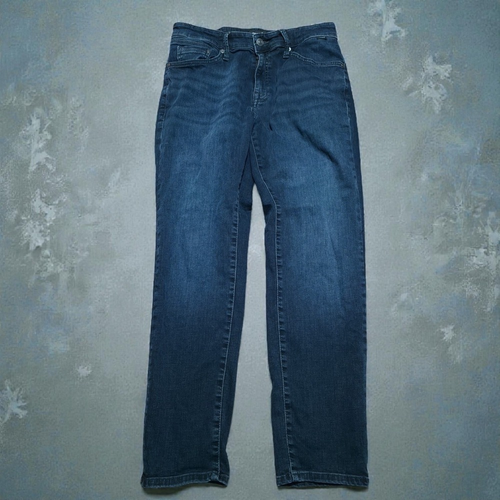 Mavi Jeans Mens 30 x 28 Blue Steve Athletic‎ Fit Stretch Denim Wash Zip Fly